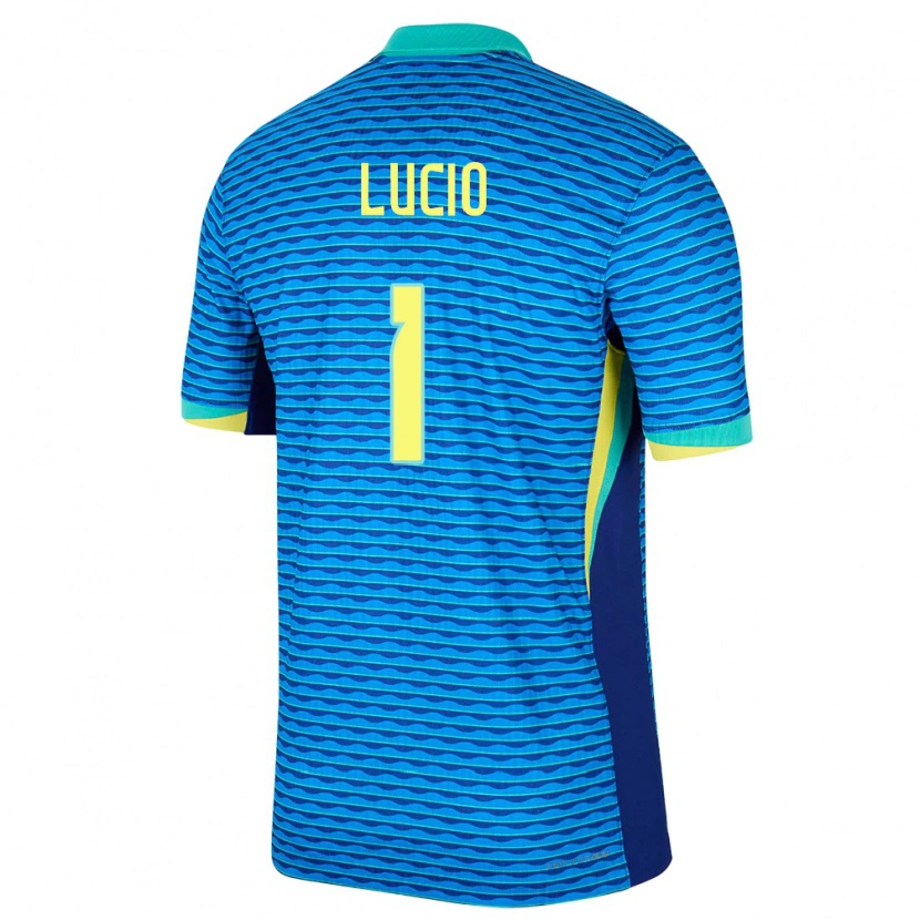 Danxen Kid Brazil João Lucio #1 Blue Away Jersey 24-26 T-Shirt