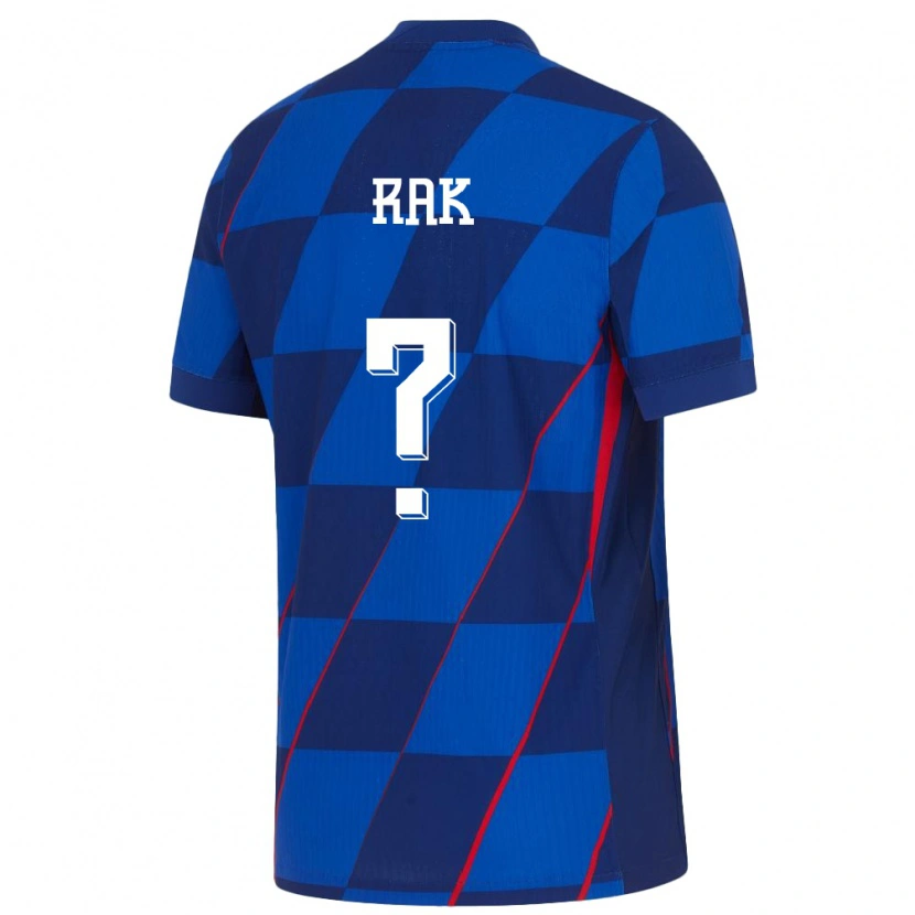 Danxen Kid Croatia Niko Rak #0 Blue Away Jersey 24-26 T-Shirt