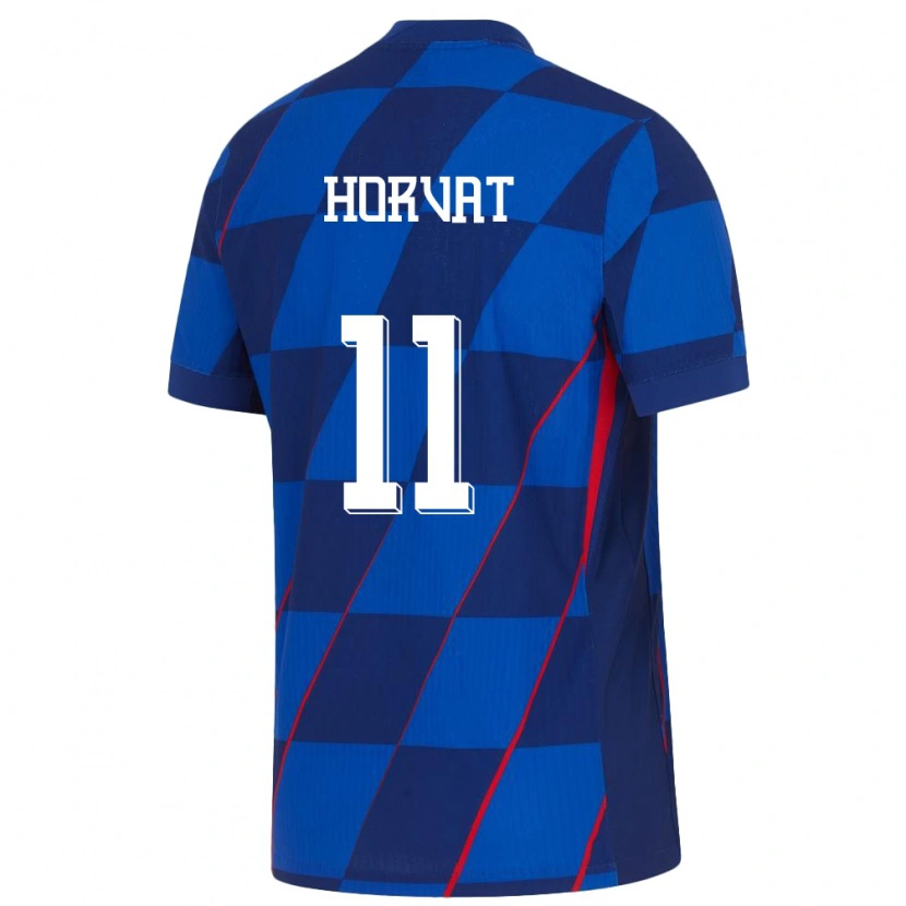 Danxen Kid Croatia Patrik Horvat #11 Blue Away Jersey 24-26 T-Shirt