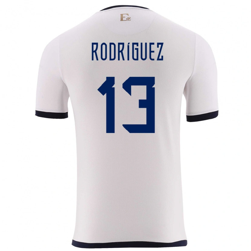 Danxen Kid Ecuador Emerson Rodríguez #13 White Away Jersey 24-26 T-Shirt