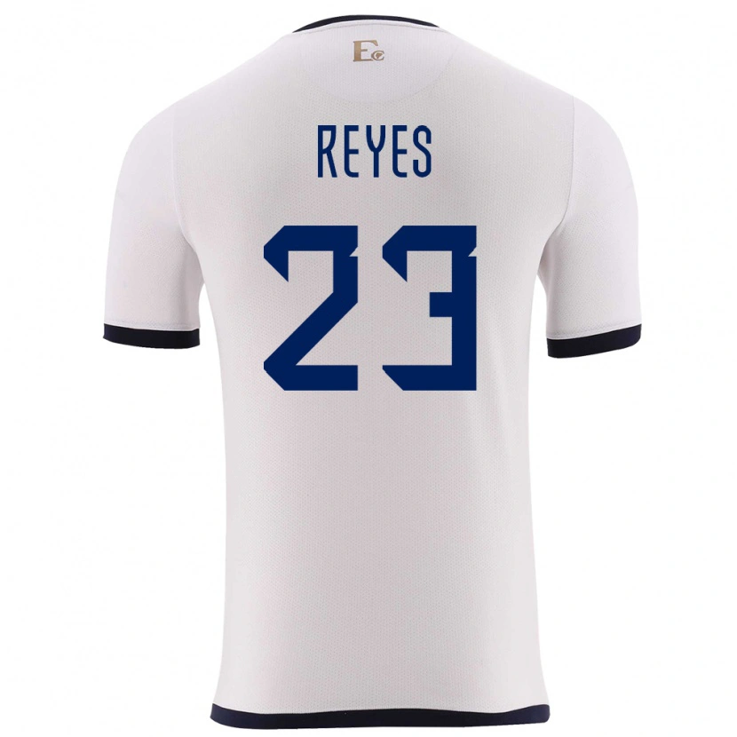 Danxen Kid Ecuador Maikel Reyes #23 White Away Jersey 24-26 T-Shirt