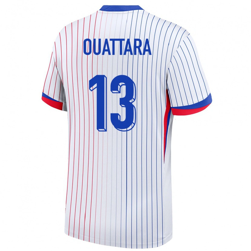 Danxen Kid France Kassoum Ouattara #13 White Away Jersey 24-26 T-Shirt