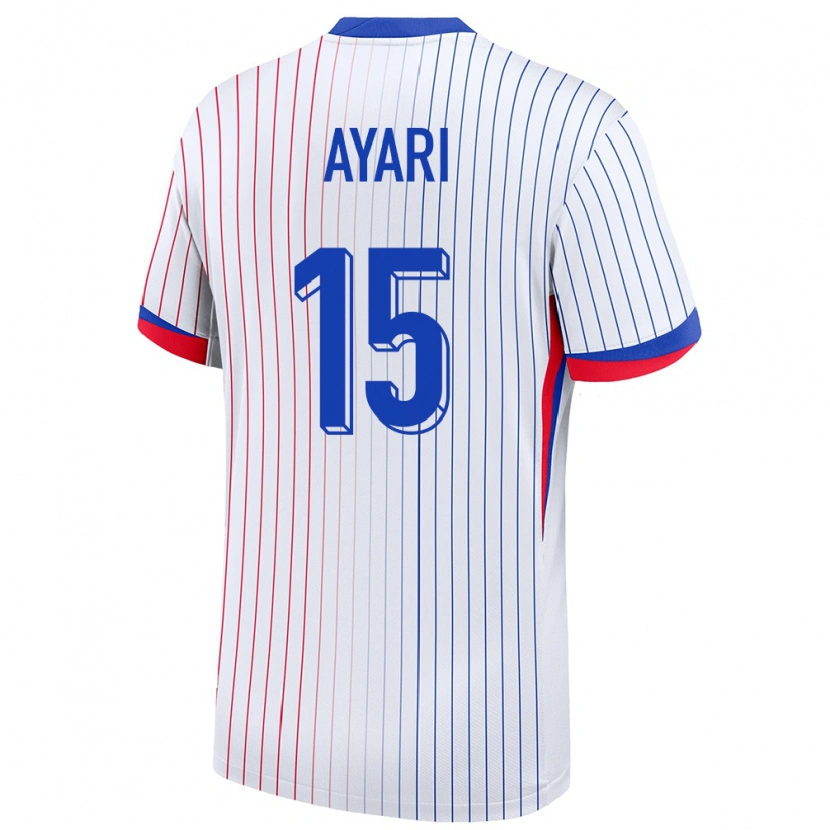 Danxen Kid France Adam Ayari #15 White Away Jersey 24-26 T-Shirt