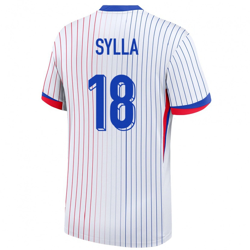 Danxen Kid France Fodé Sylla #18 White Away Jersey 24-26 T-Shirt