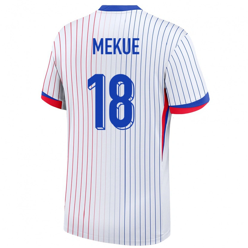 Danxen Kid France Florian Mekue #18 White Away Jersey 24-26 T-Shirt