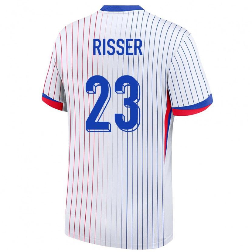 Danxen Kid France Robin Risser #23 White Away Jersey 24-26 T-Shirt