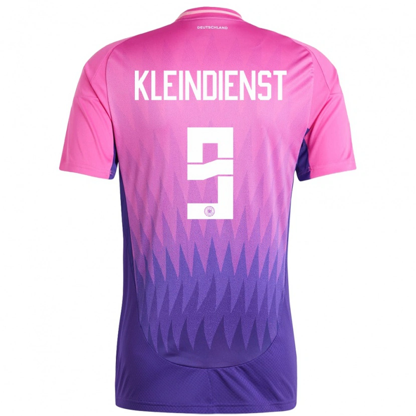 Danxen Kid Germany Tim Kleindienst #9 Pink Purple Away Jersey 24-26 T-Shirt