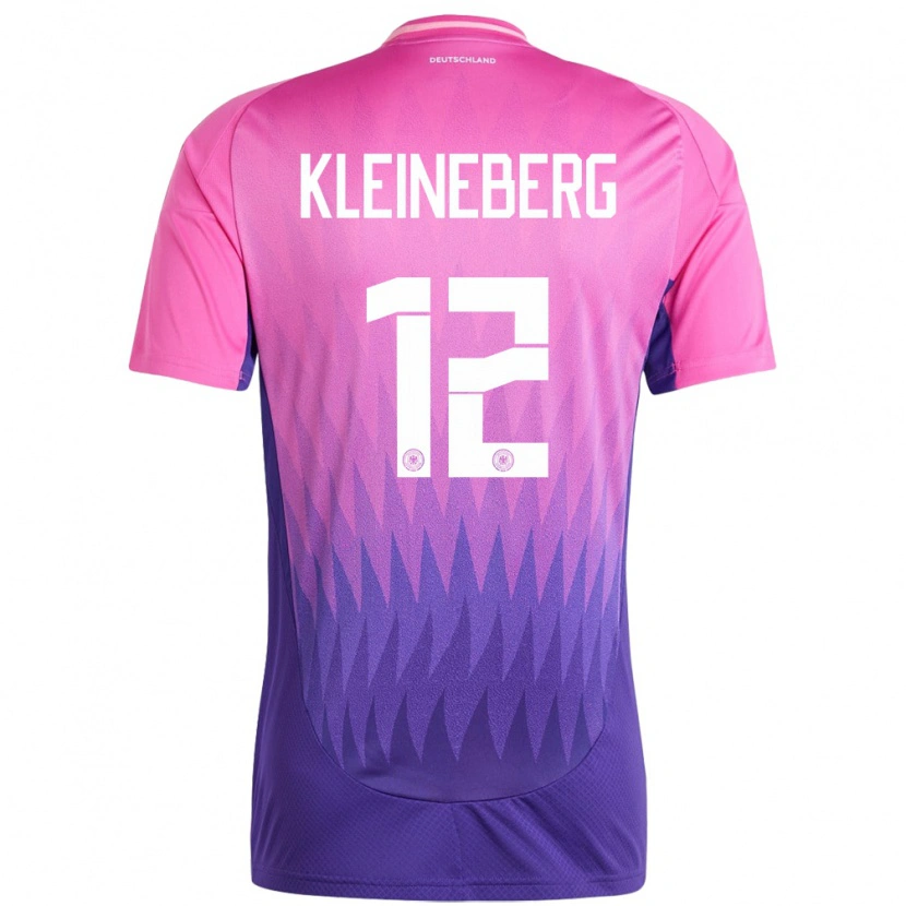 Danxen Kid Germany Philip Kleineberg #12 Pink Purple Away Jersey 24-26 T-Shirt