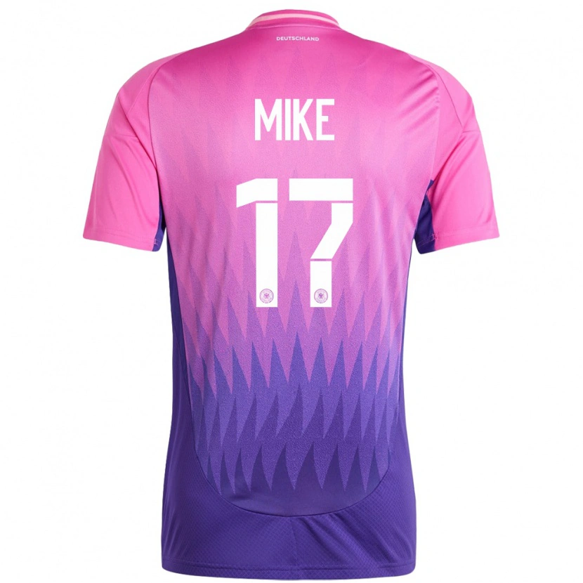 Danxen Kid Germany Wisdom Mike #17 Pink Purple Away Jersey 24-26 T-Shirt