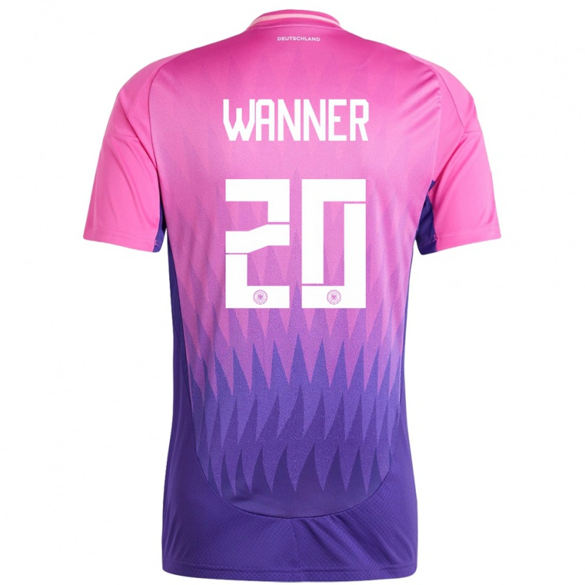 Danxen Kid Germany Paul Wanner #20 Pink Purple Away Jersey 24-26 T-Shirt