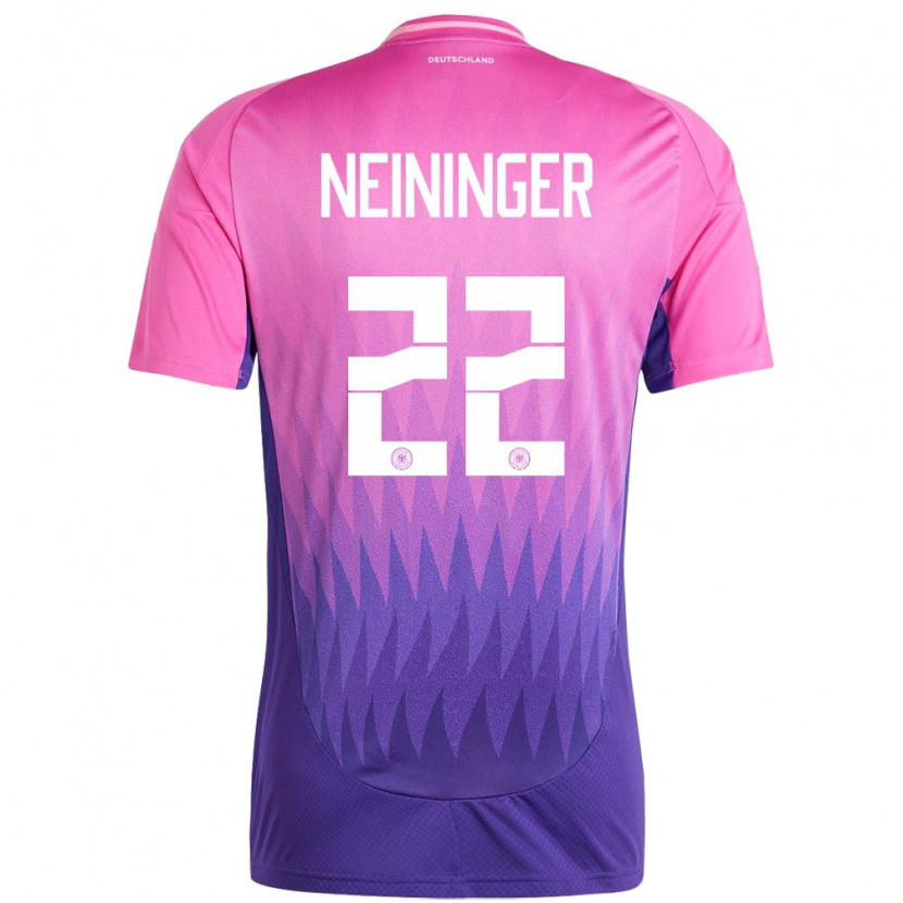 Danxen Kid Germany Tim Neininger #22 Pink Purple Away Jersey 24-26 T-Shirt