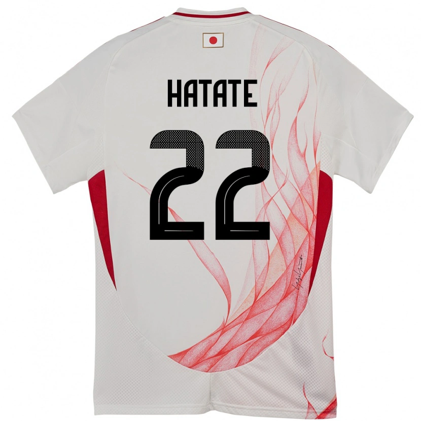 Danxen Kid Japan Reo Hatate #22 White Away Jersey 24-26 T-Shirt