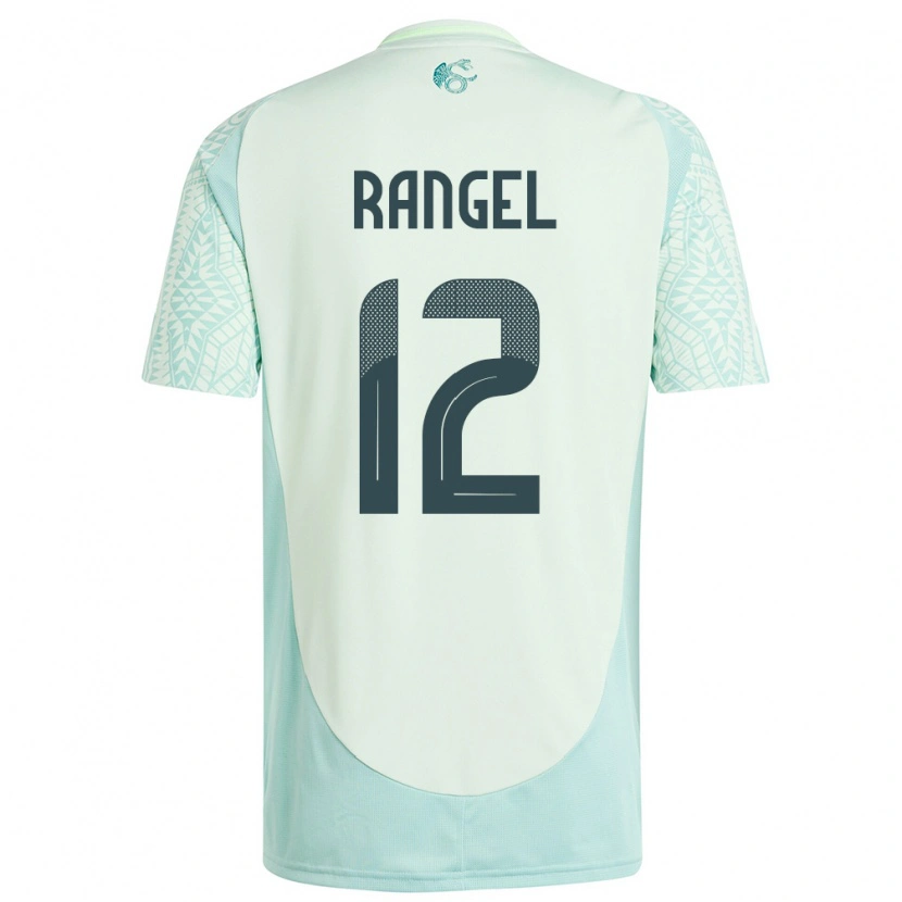 Danxen Kid Mexico Raúl Rangel #12 Linen Green Away Jersey 24-26 T-Shirt