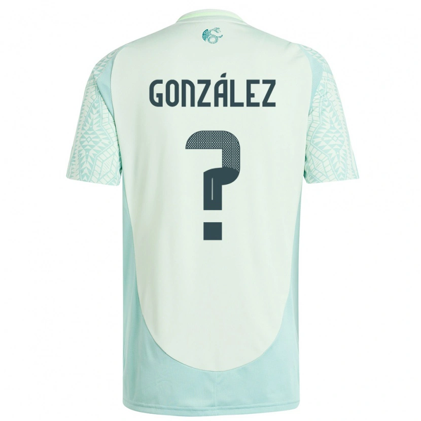 Danxen Kid Mexico Rogelio González #0 Linen Green Away Jersey 24-26 T-Shirt