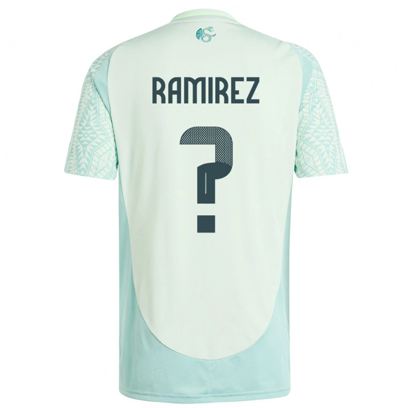 Danxen Kid Mexico Diego Ramirez #0 Linen Green Away Jersey 24-26 T-Shirt