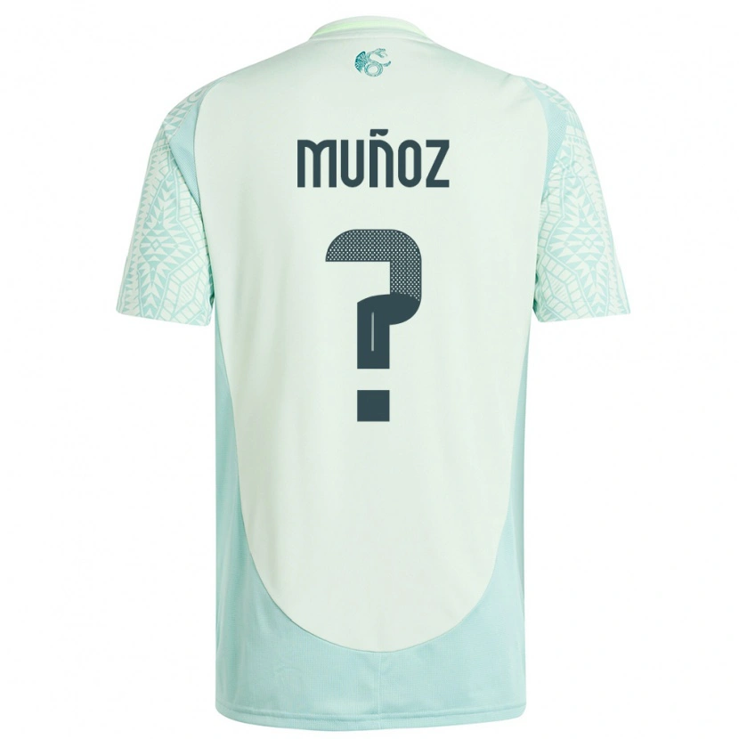 Danxen Kid Mexico Jorge Muñoz #0 Linen Green Away Jersey 24-26 T-Shirt