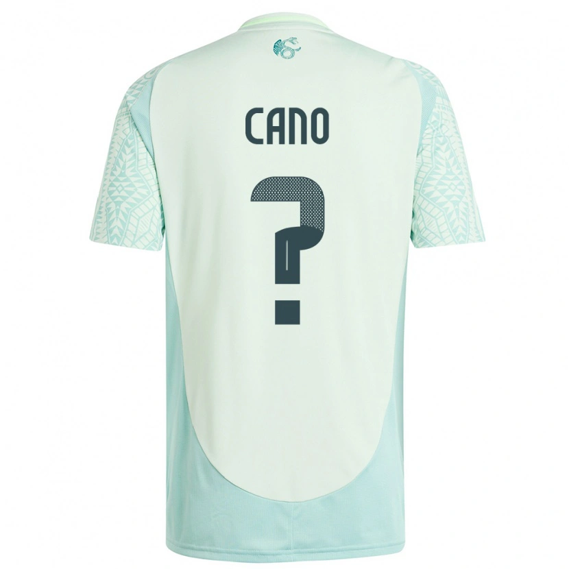 Danxen Kid Mexico Iker Cano #0 Linen Green Away Jersey 24-26 T-Shirt