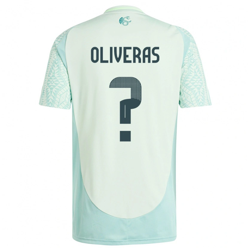 Danxen Kid Mexico Robert Oliveras #0 Linen Green Away Jersey 24-26 T-Shirt