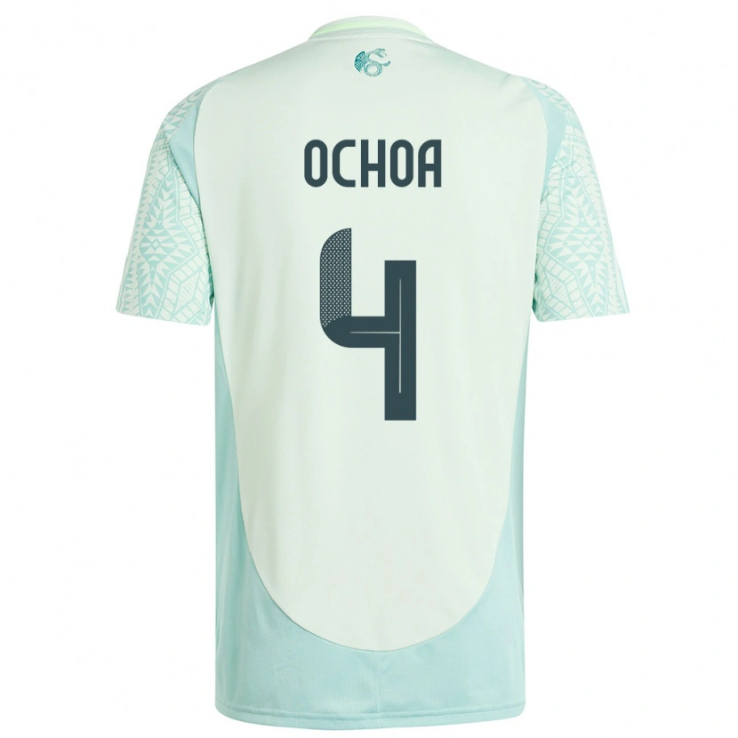 Danxen Kid Mexico Diego Ochoa #4 Linen Green Away Jersey 24-26 T-Shirt