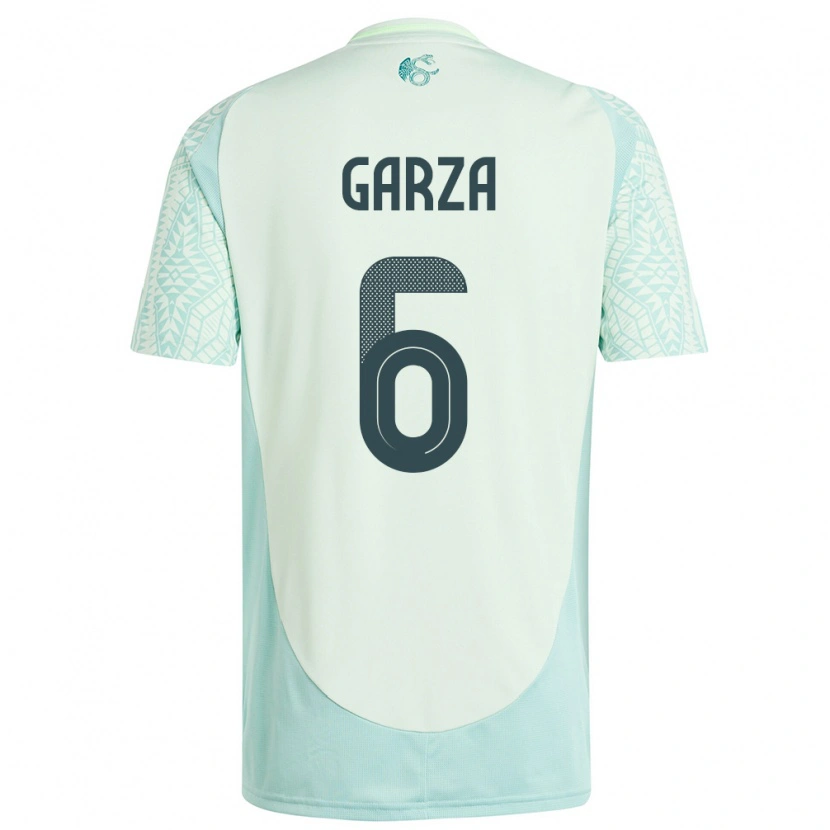 Danxen Kid Mexico César Garza #6 Linen Green Away Jersey 24-26 T-Shirt