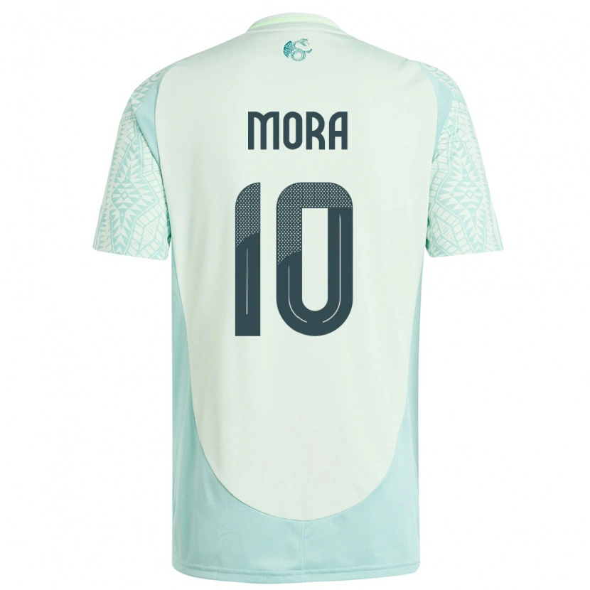 Danxen Kid Mexico Gilberto Mora #10 Linen Green Away Jersey 24-26 T-Shirt