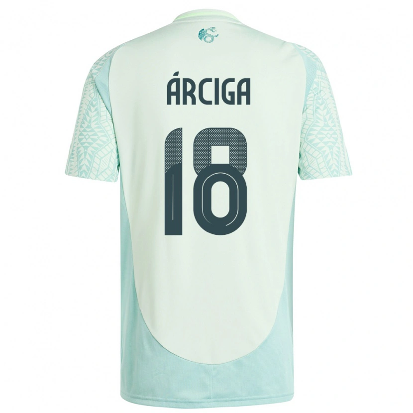 Danxen Kid Mexico Ramiro Árciga #18 Linen Green Away Jersey 24-26 T-Shirt