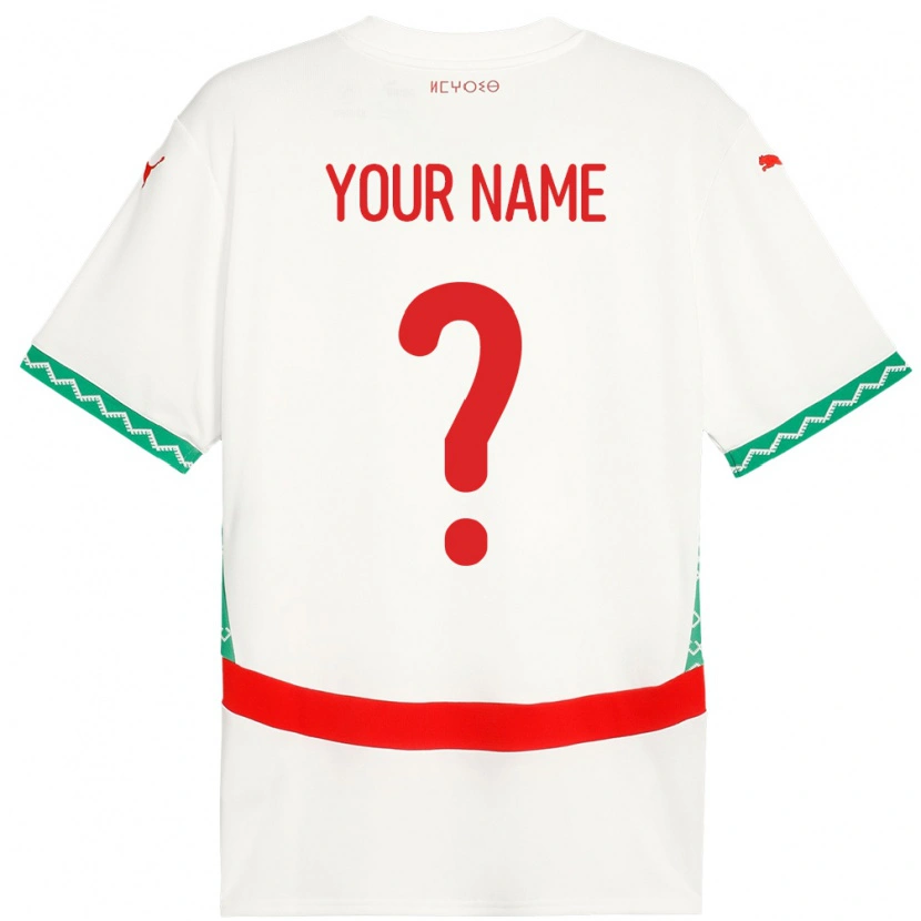 Danxen Kid Morocco Your Name #0 White Away Jersey 24-26 T-Shirt