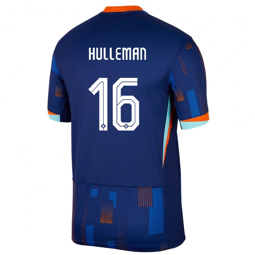 Danxen Kid Netherlands Daan Hulleman #16 Blue Away Jersey 24-26 T-Shirt