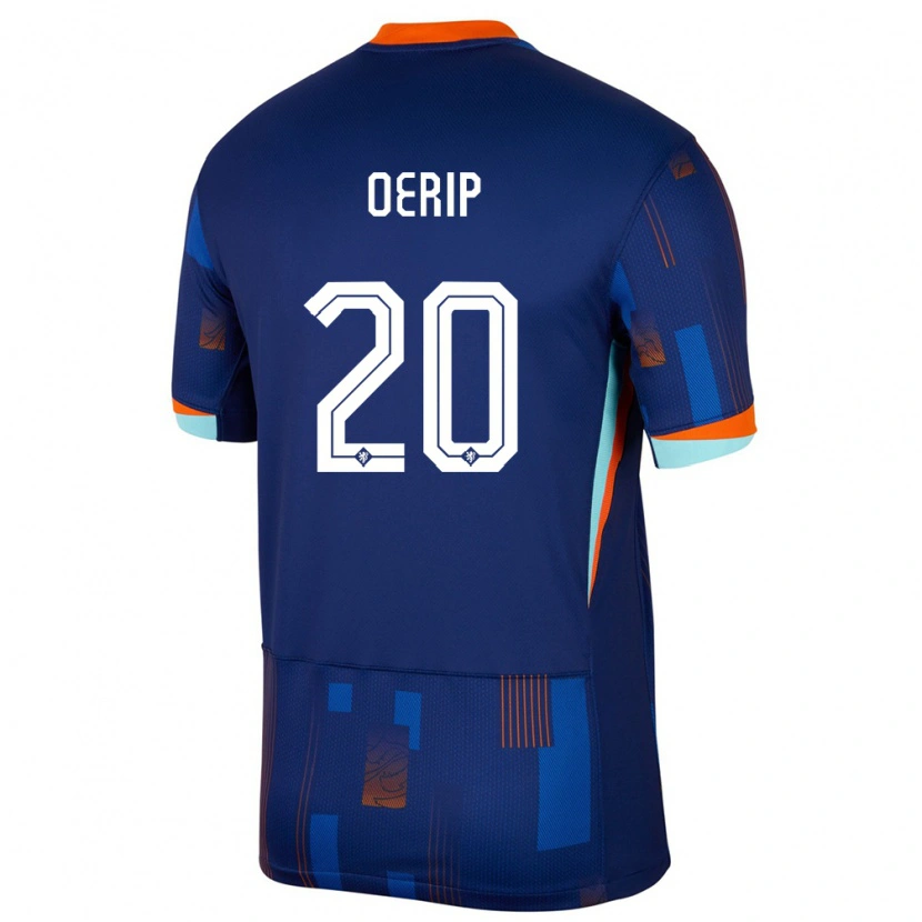 Danxen Kid Netherlands Julian Oerip #20 Blue Away Jersey 24-26 T-Shirt