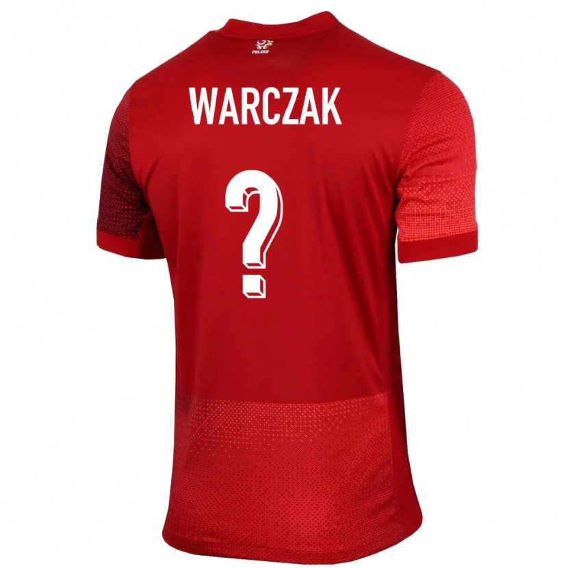 Danxen Kid Poland Patryk Warczak #0 Red Away Jersey 24-26 T-Shirt