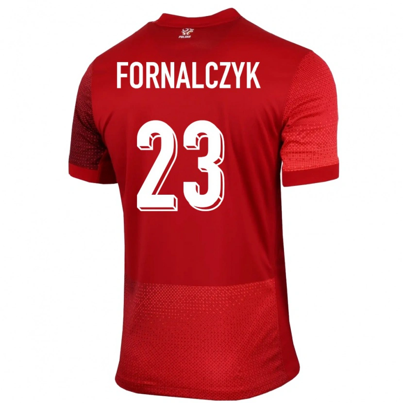 Danxen Kid Poland Mariusz Fornalczyk #23 Red Away Jersey 24-26 T-Shirt