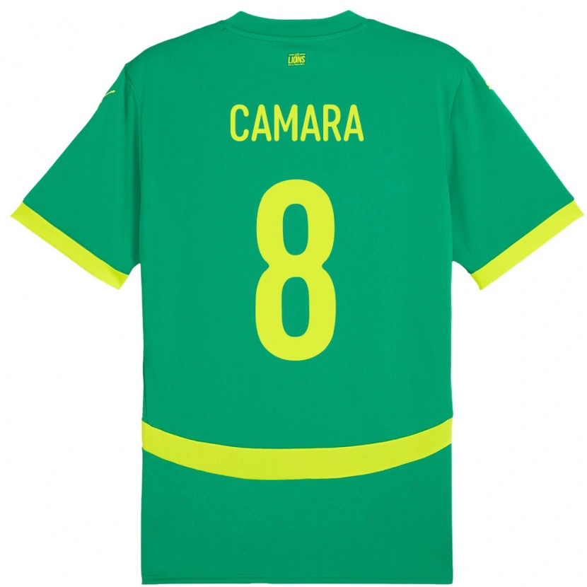 Danxen Kid Senegal Lamine Camara #8 Green Away Jersey 24-26 T-Shirt