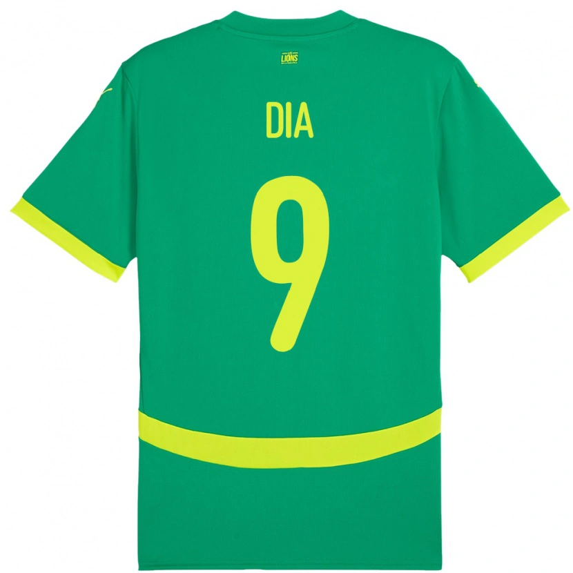 Danxen Kid Senegal Boulaye Dia #9 Green Away Jersey 24-26 T-Shirt