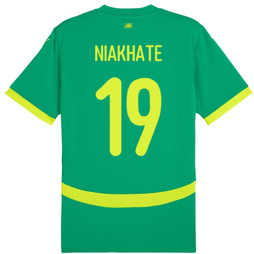 Danxen Kid Senegal Moussa Niakhaté #19 Green Away Jersey 24-26 T-Shirt