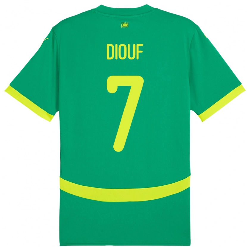 Danxen Kid Senegal Oumar Diouf #7 Green Away Jersey 24-26 T-Shirt