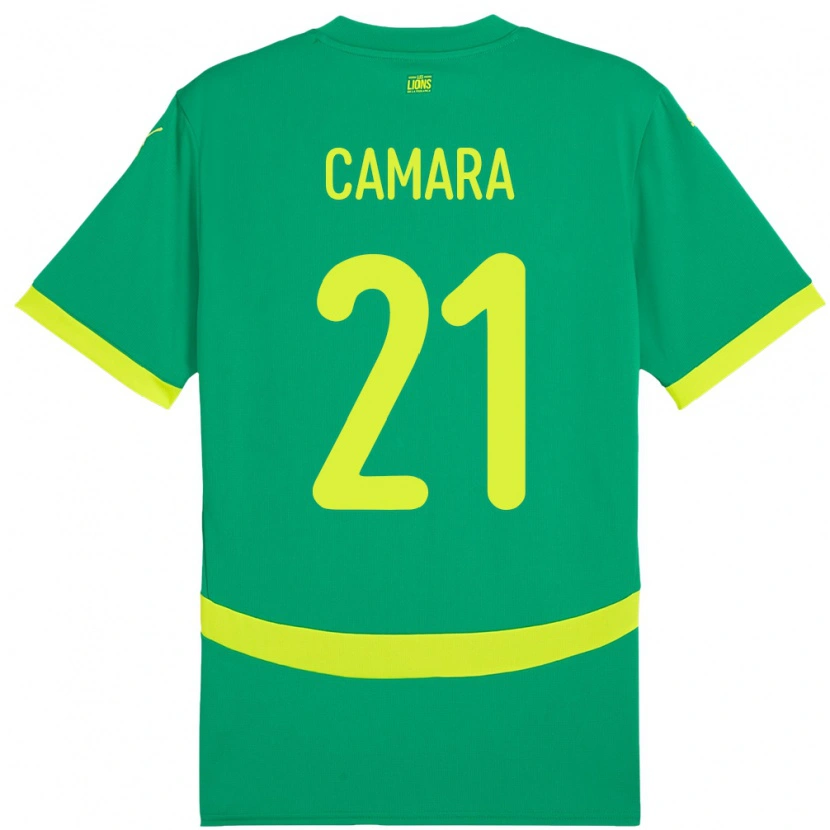 Danxen Kid Senegal Mamadou Camara #21 Green Away Jersey 24-26 T-Shirt