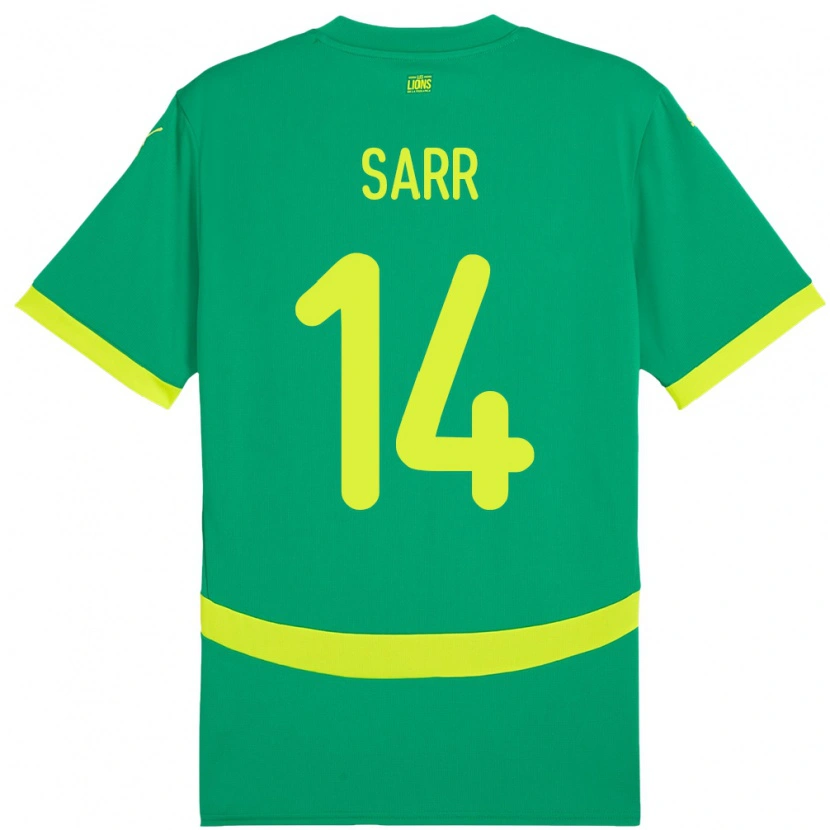 Danxen Kid Senegal Pape Sarr #14 Green Away Jersey 24-26 T-Shirt