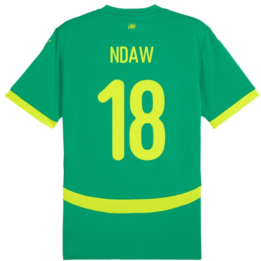 Danxen Kid Senegal Faly Ndaw #18 Green Away Jersey 24-26 T-Shirt