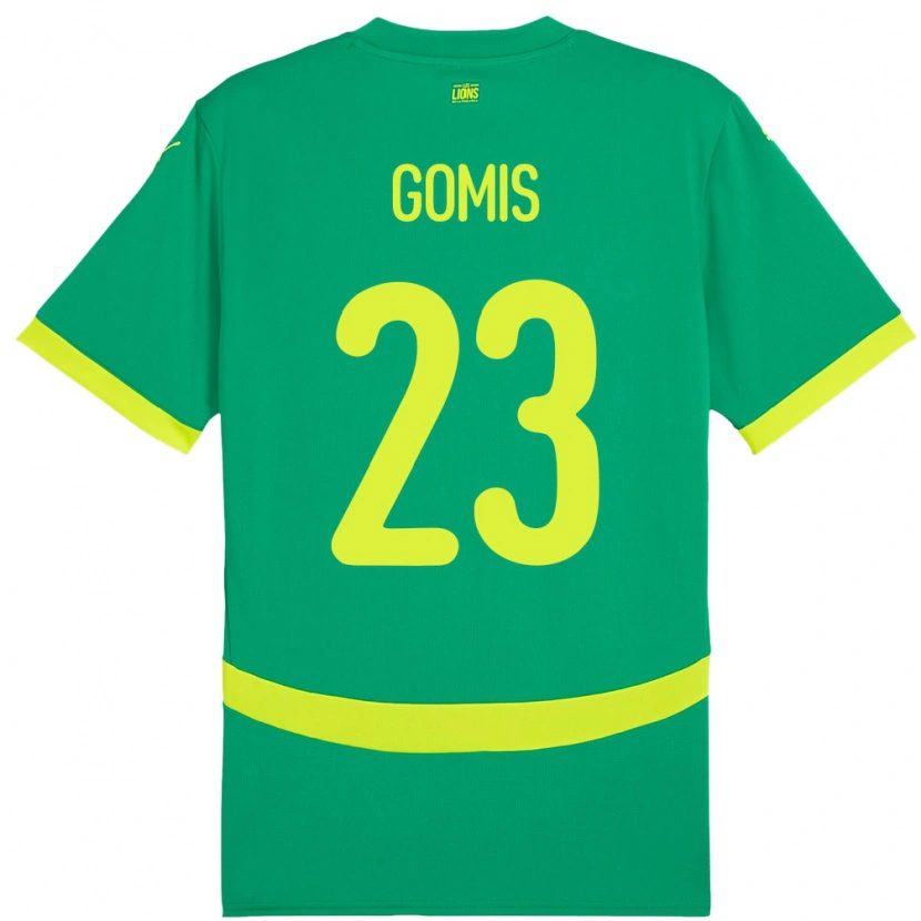 Danxen Kid Senegal Alfred Gomis #23 Green Away Jersey 24-26 T-Shirt