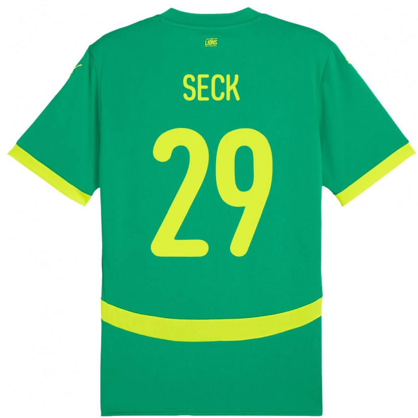 Danxen Kid Senegal Demba Seck #29 Green Away Jersey 24-26 T-Shirt