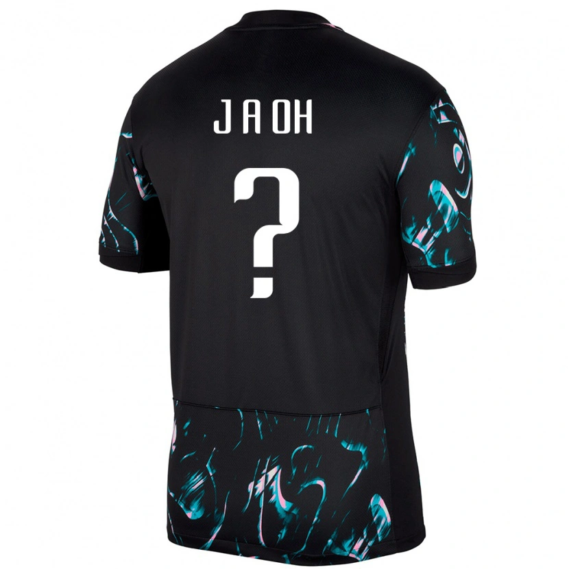 Danxen Kid South Korea Oh Joo An #0 Black Away Jersey 24-26 T-Shirt