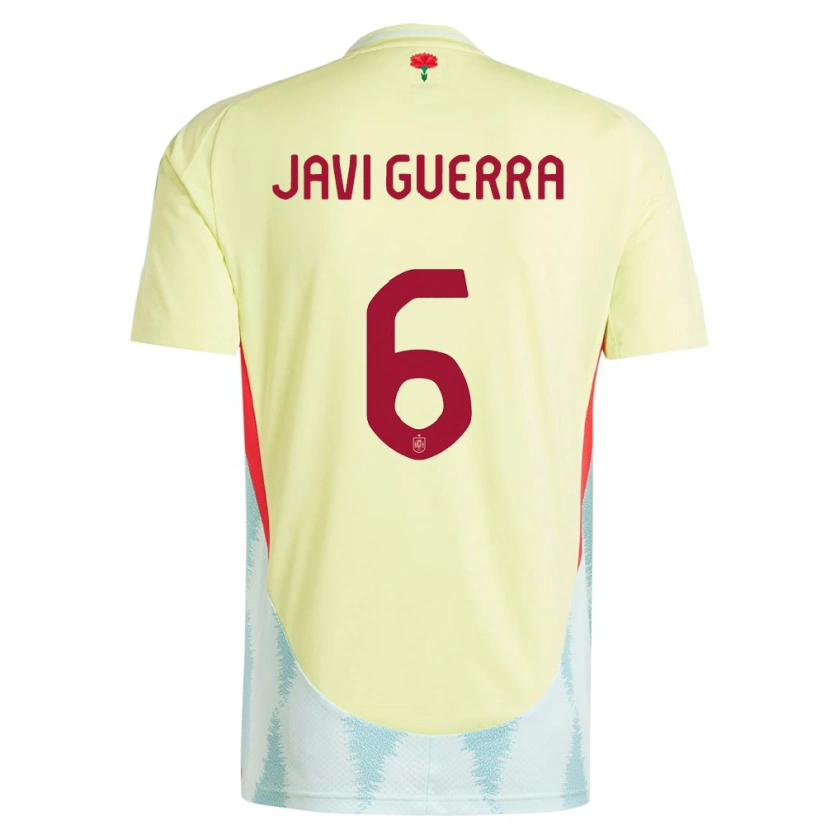 Danxen Kid Spain Javi Guerra #6 Yellow Away Jersey 24-26 T-Shirt