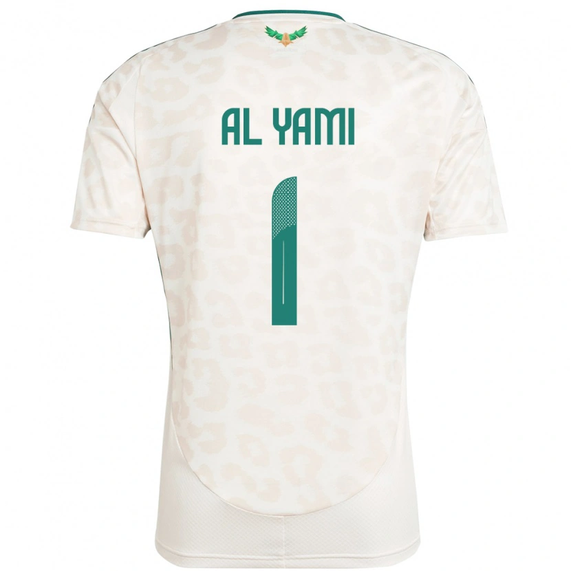 Danxen Kid Saudi Arabia Mohammed Al-Yami #1 White Away Jersey 24-26 T-Shirt