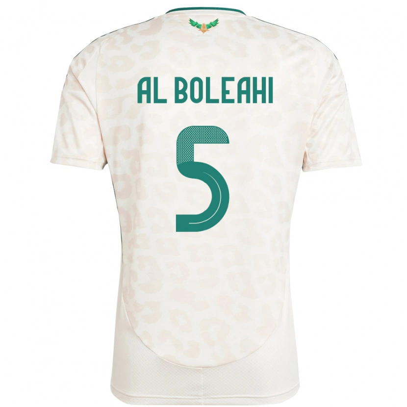 Danxen Kid Saudi Arabia Ali Al-Bulayhi #5 White Away Jersey 24-26 T-Shirt