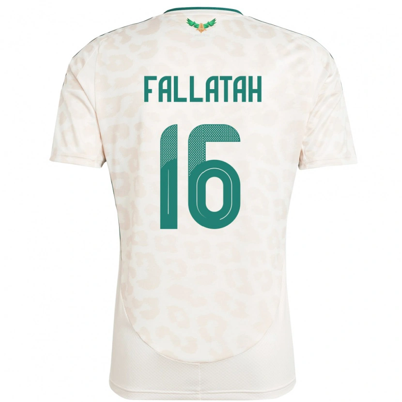 Danxen Kid Saudi Arabia Ayman Fallatah #16 White Away Jersey 24-26 T-Shirt