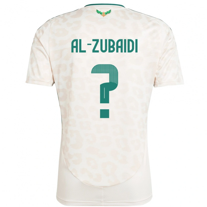 Danxen Kid Saudi Arabia Yaseen Al-Zubaidi #0 White Away Jersey 24-26 T-Shirt