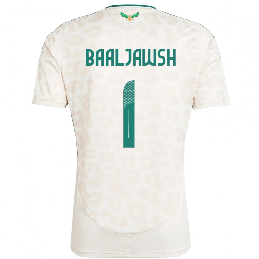 Danxen Kid Saudi Arabia Turki Baaljawsh #1 White Away Jersey 24-26 T-Shirt