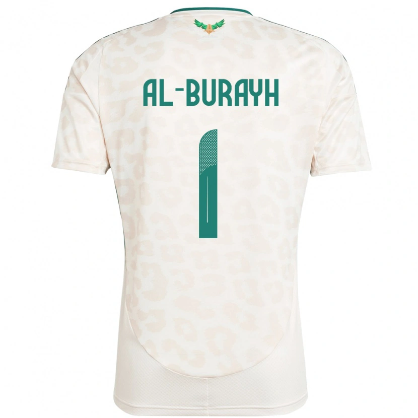 Danxen Kid Saudi Arabia Mahmoud Al-Burayh #1 White Away Jersey 24-26 T-Shirt