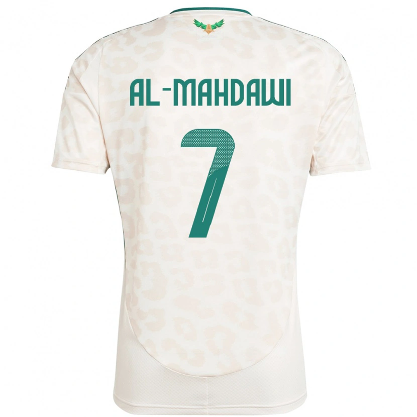 Danxen Kid Saudi Arabia Ali Al-Mahdawi #7 White Away Jersey 24-26 T-Shirt