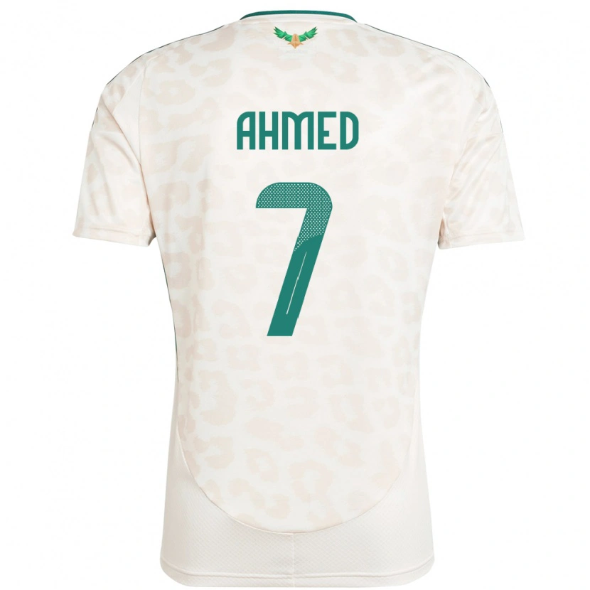 Danxen Kid Saudi Arabia Thari Ahmed #7 White Away Jersey 24-26 T-Shirt